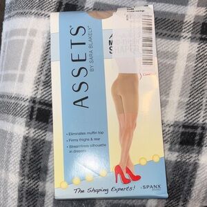 ASSETS by Sara Blakely Beige Mid-Thigh Shaper